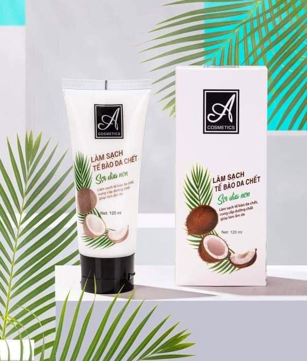 Tẩy tế bào chết sợi dừa non A Cosmetics Tẩy tế bào chết sợi dừa non A Cosmetics