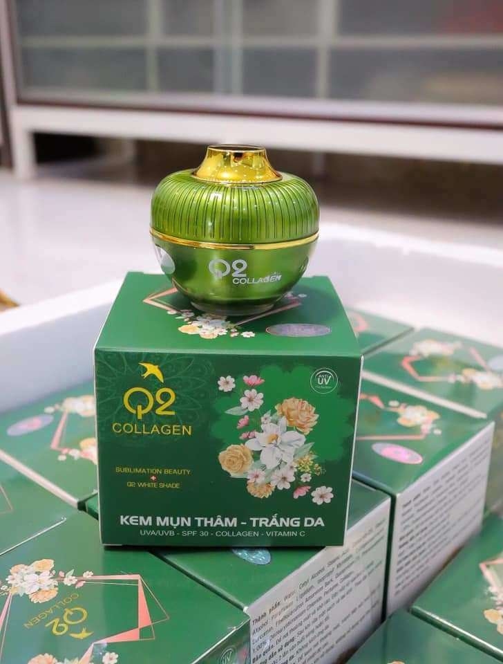 Face Q2 màu xanh trị mụn Face Q2 màu xanh trị mụn