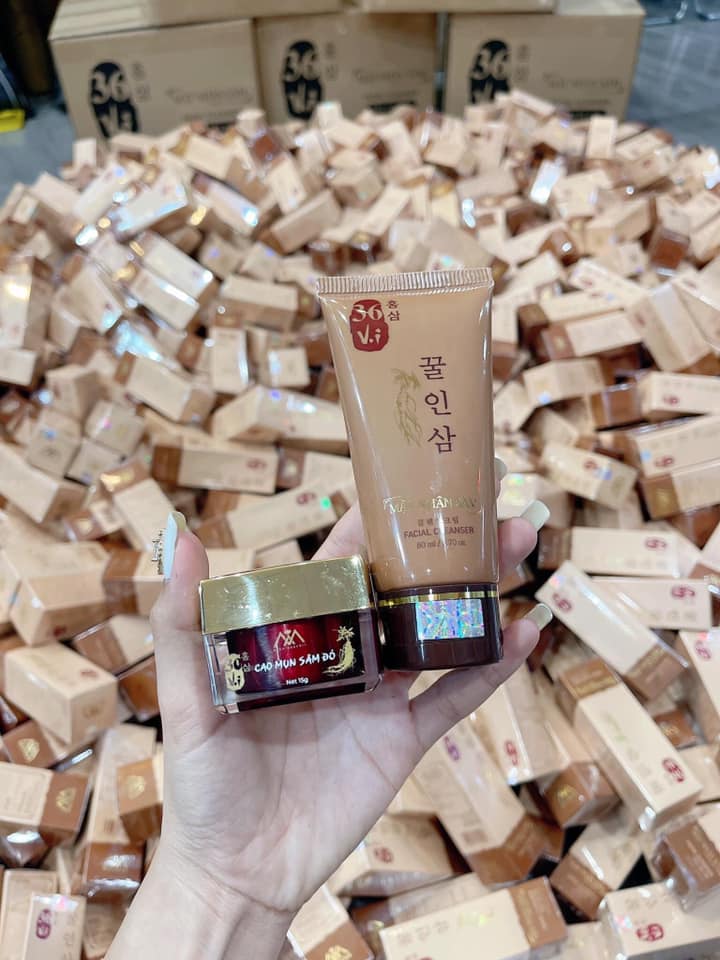 Sữa Rửa Mặt 36 Vị Mật Nhân Sâm MeeA Organic Sữa Rửa Mặt 36 Vị Mật Nhân Sâm MeeA Organic