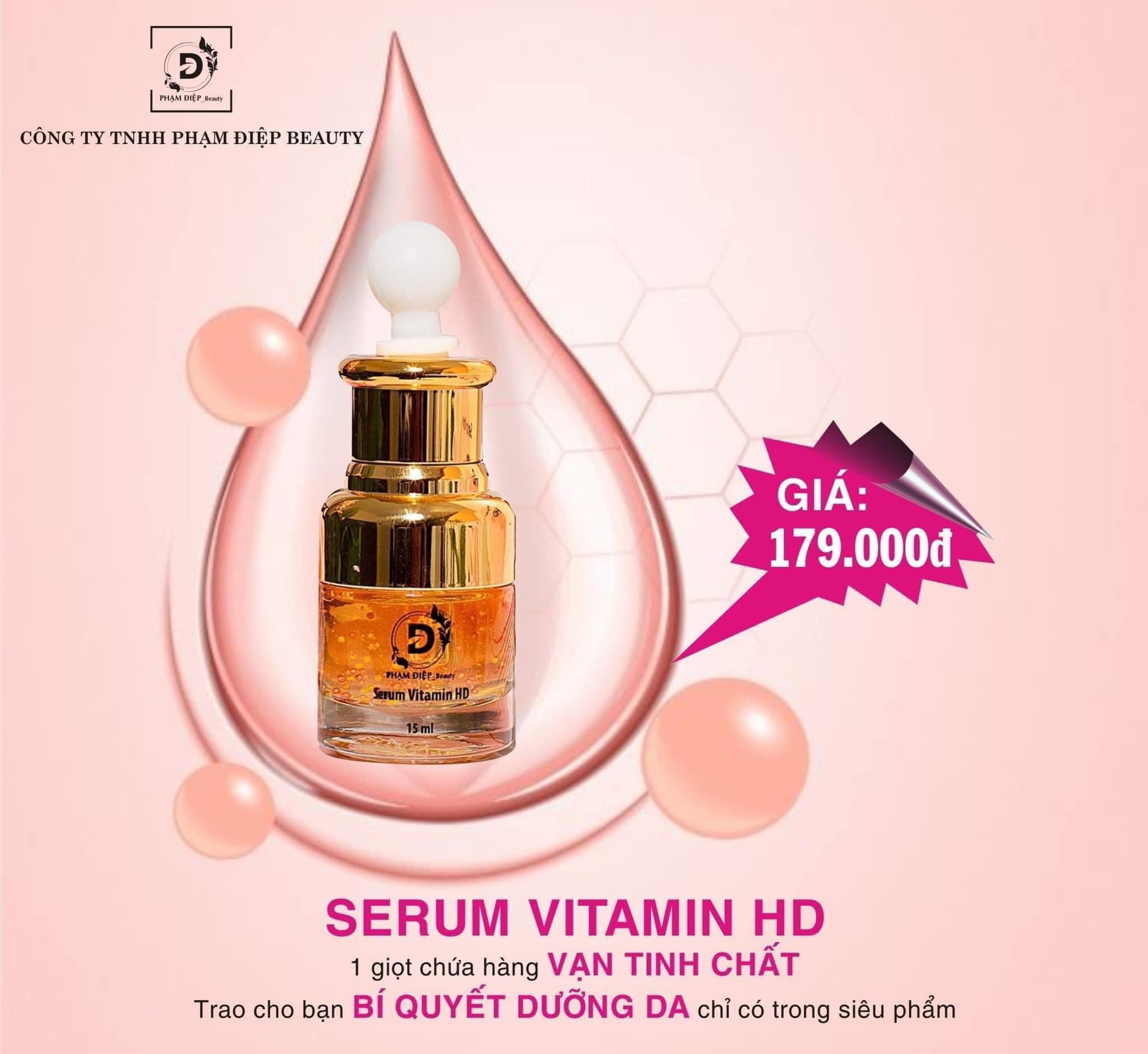 Giá sỉ serum Vitamin HD Phạm Điệp Giá sỉ serum Vitamin HD Phạm Điệp