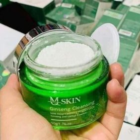 Bột rửa mặt nhân sâm MQ Skin chính hãng