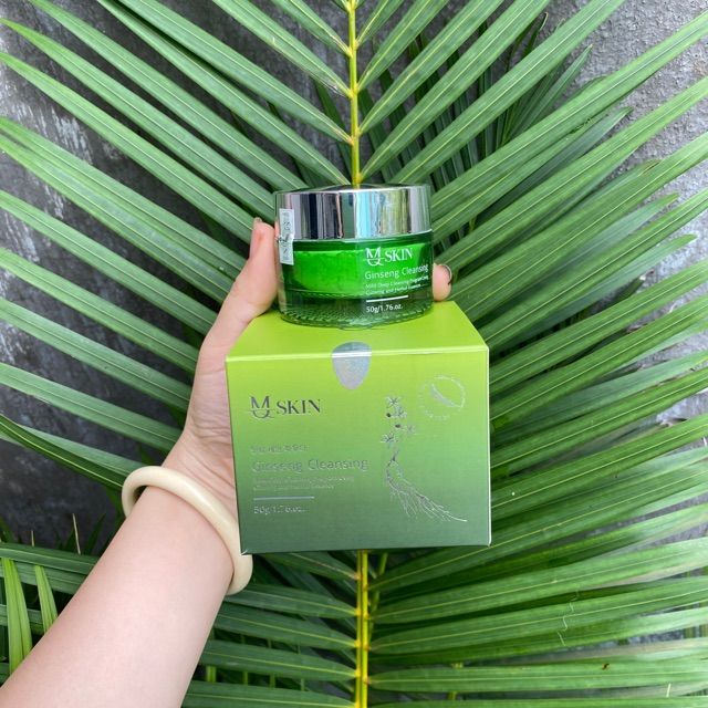 Bột rửa mặt nhân sâm MQ Skin chính hãng