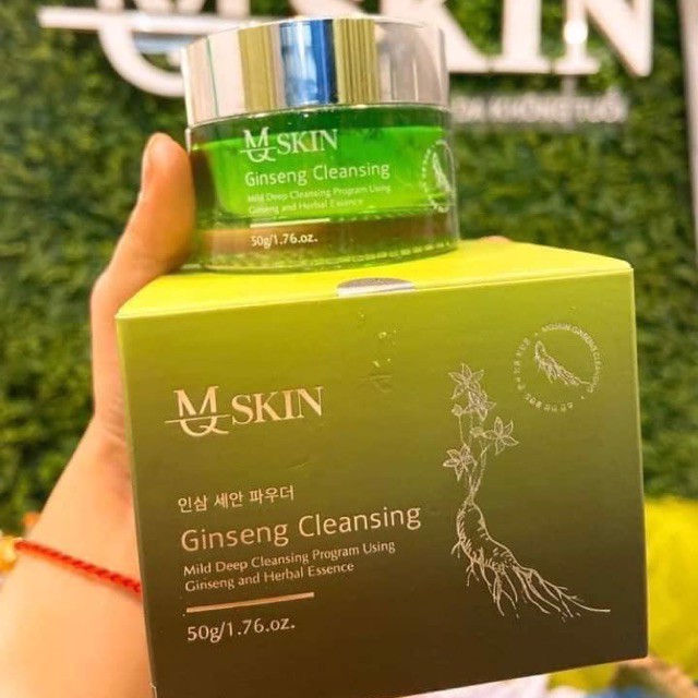 Bột rửa mặt MQ Skin nhân sâm Bột rửa mặt MQ Skin nhân sâm