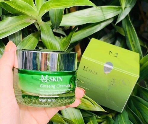 Bột rửa mặt nhân sâm MQ Skin chính hãng