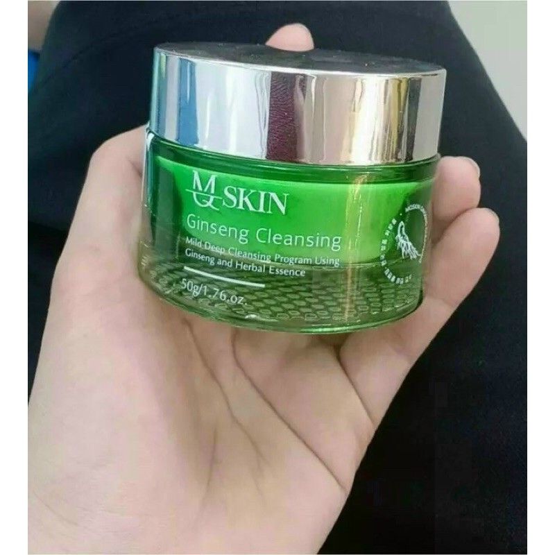 Bột rửa mặt nhân sâm MQ Skin chính hãng