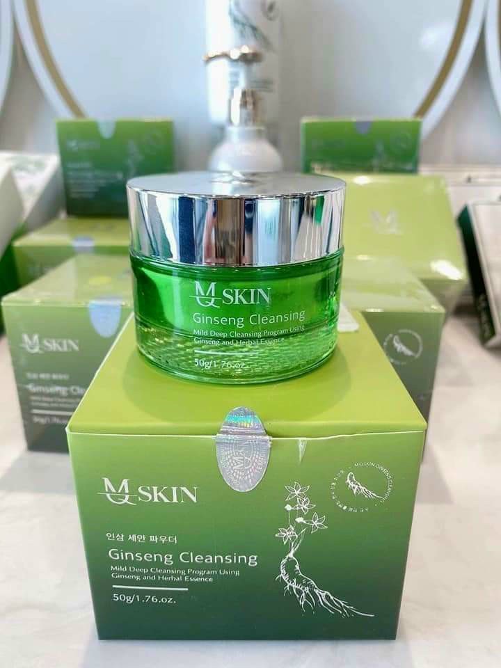 Bột rửa mặt MQ Skin nhân sâm Bột rửa mặt MQ Skin nhân sâm
