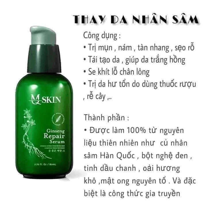 Serum Thay Da Nhân Sâm MQ Skin - 8936117150012