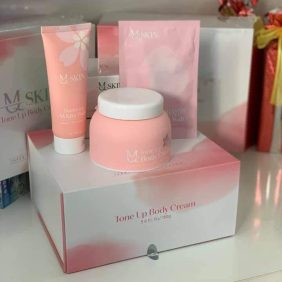 Bộ sản phẩm dưỡng trắng da hoa anh đào MQSkin hàng chính hãng