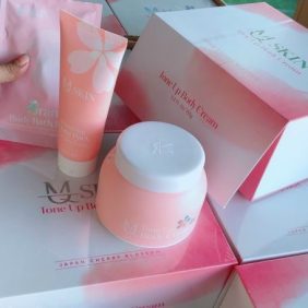 Combo dưỡng trắng body Hoa Anh Đào MQ Skin