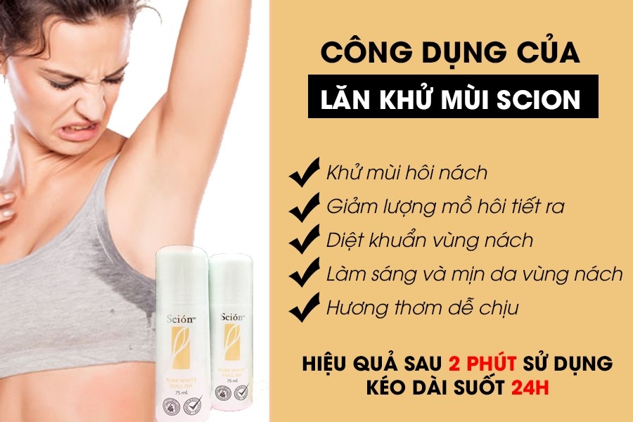 Lăn khử mùi NuSkin Scion Pure White Roll On Lăn khử mùi NuSkin Scion Pure White Roll On