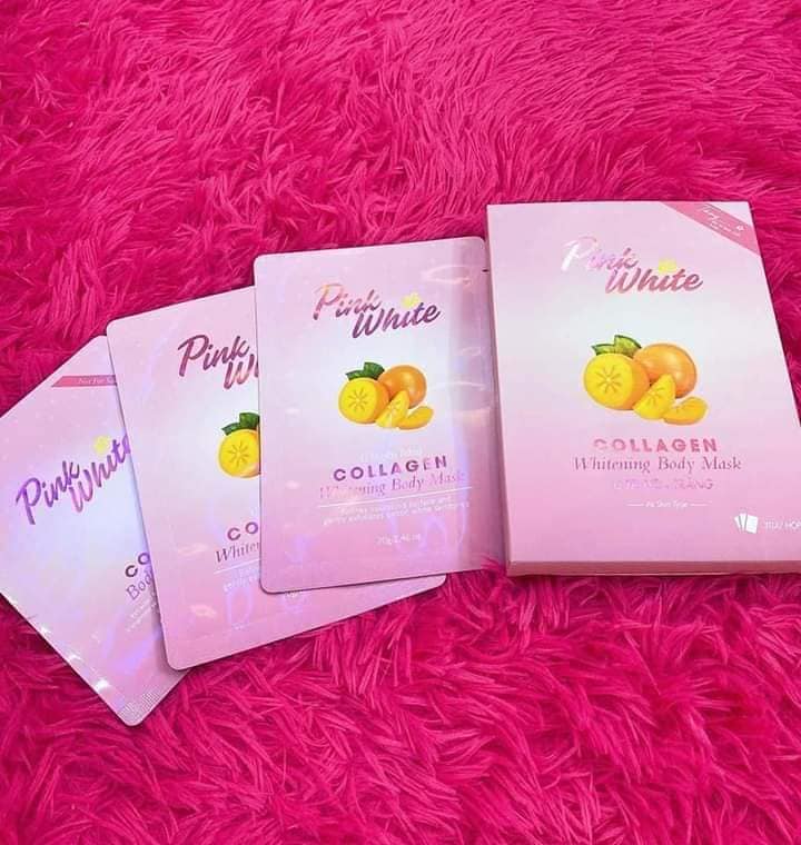 Ủ trắng body Pink White Collagen Ủ trắng body Pink White Collagen