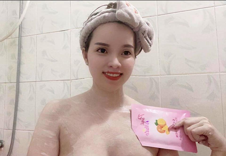 Ủ trắng body Pink White Collagen Ủ trắng body Pink White Collagen