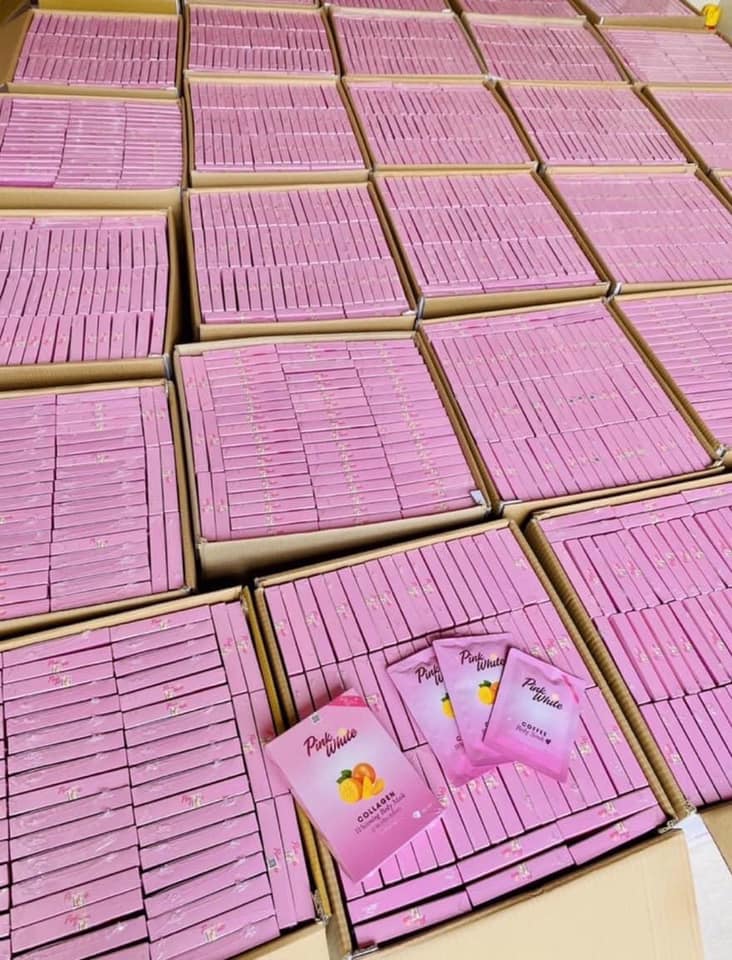 Ủ trắng body Pink White Collagen Ủ trắng body Pink White Collagen