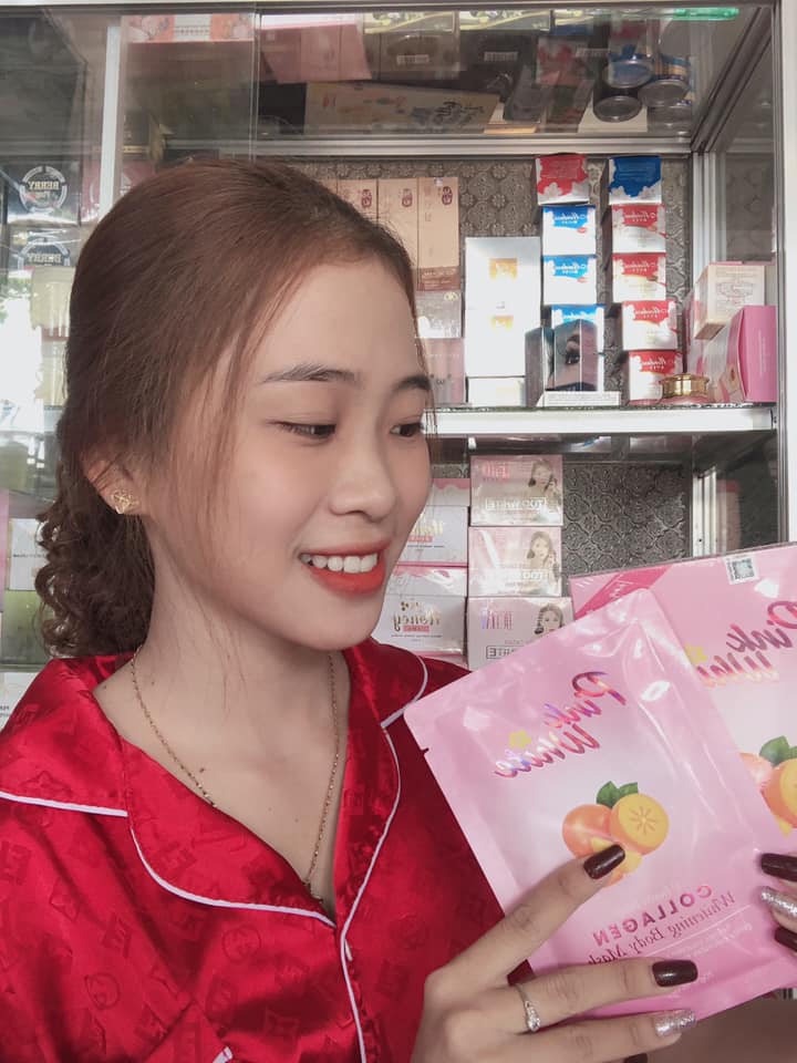 Ủ trắng body Pink White Collagen Ủ trắng body Pink White Collagen