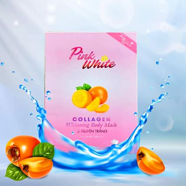 Ủ trắng body Pink White Collagen Ủ trắng body Pink White Collagen