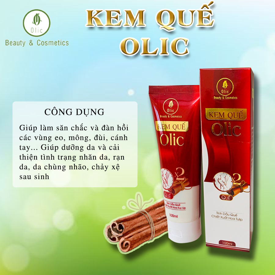 Kem quế tan mỡ Olic chính hãng