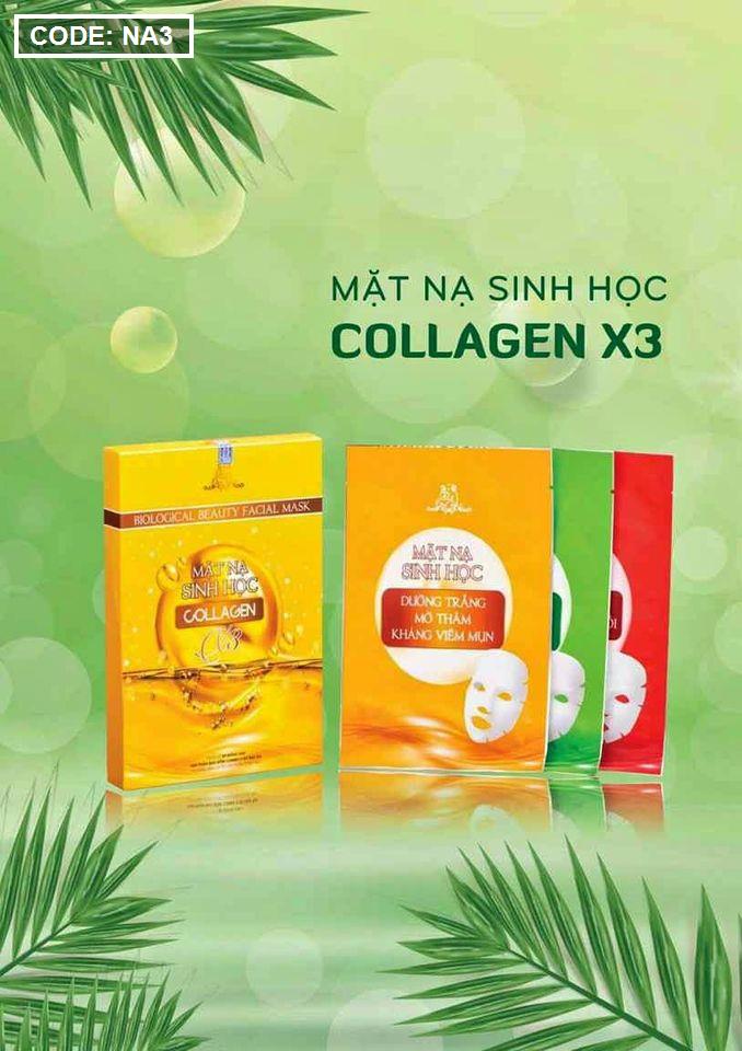 Mặt nạ sinh học Collagen X3 Đông Anh Mặt nạ sinh học Collagen X3