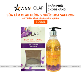 Sữa Tắm Trắng Da Olap French Màu Tím 600ml - 8938519955936