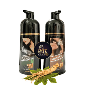 Dầu gội phủ bạc SIN HAIR nhân sâm màu nâu chính hãng