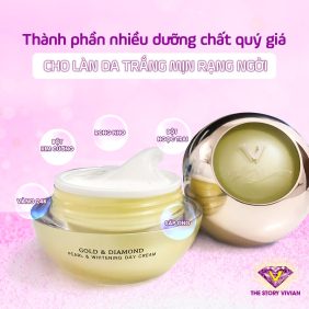 Kem face dưỡng trắng da ngoc trai ban ngày The Story Vivian - 8809470603269