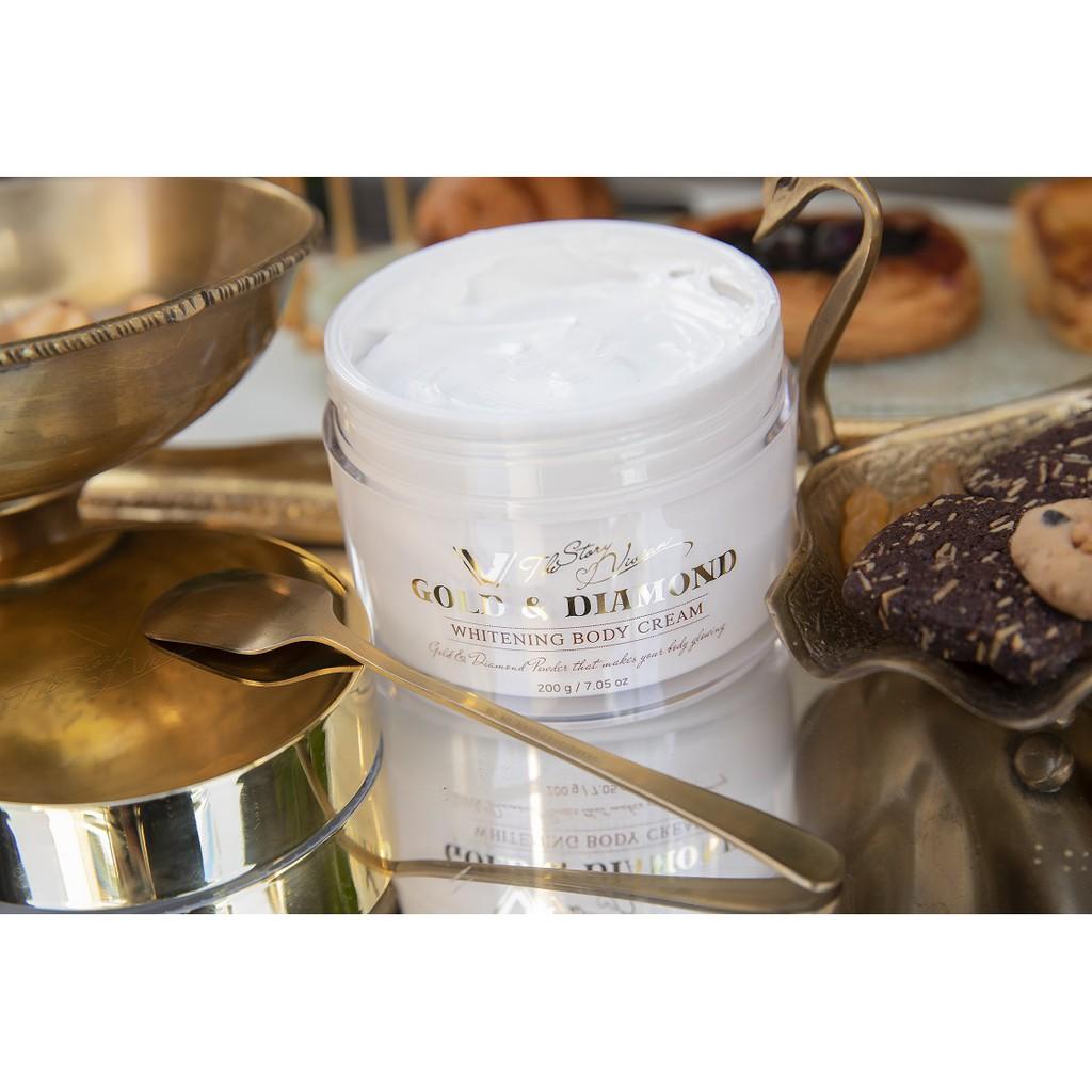 Kem body dưỡng trắng da The Story Vivian Kem body dưỡng trắng da The Story Vivian