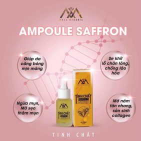 Tinh Chất Ampoule Saffron Meea Organic chính hãng