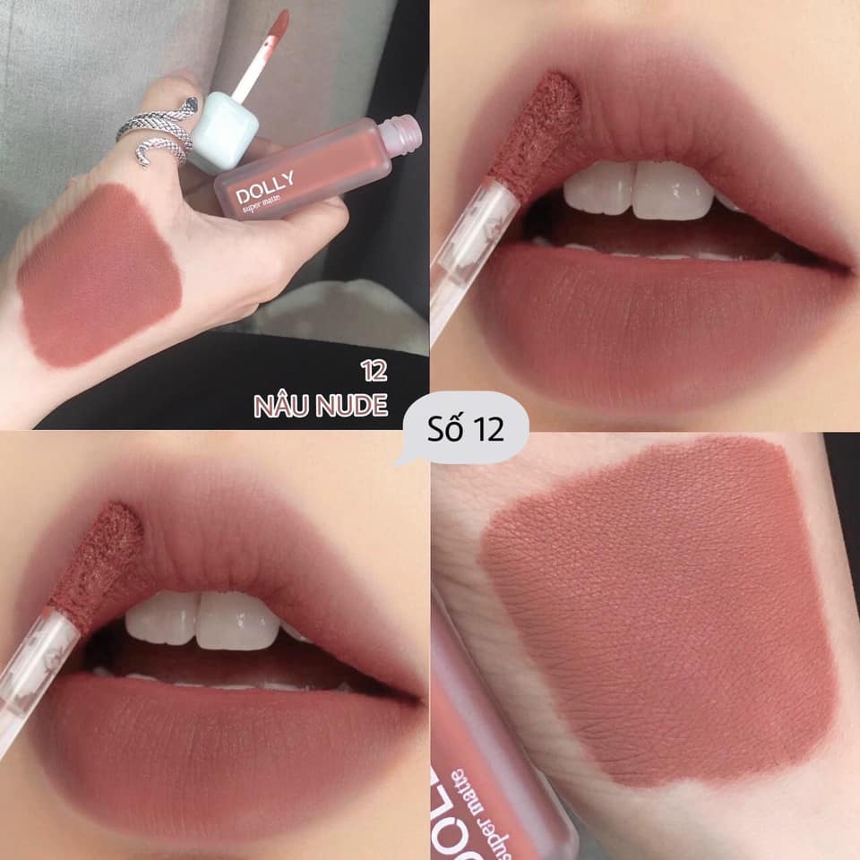Son kem lì Dolly Super Matte Son kem lì Dolly Super Matte