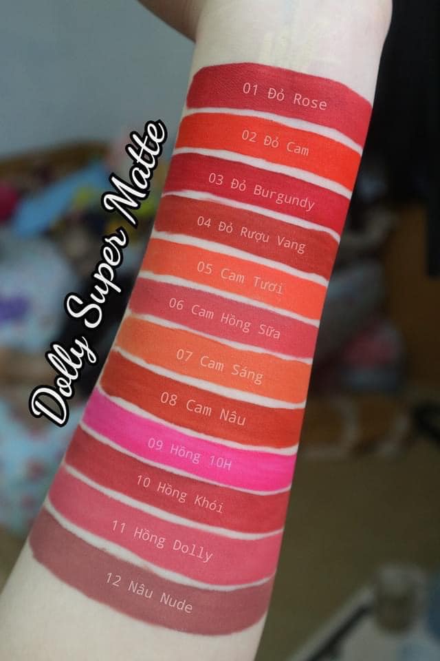 Son kem lì Dolly Super Matte Son kem lì Dolly Super Matte