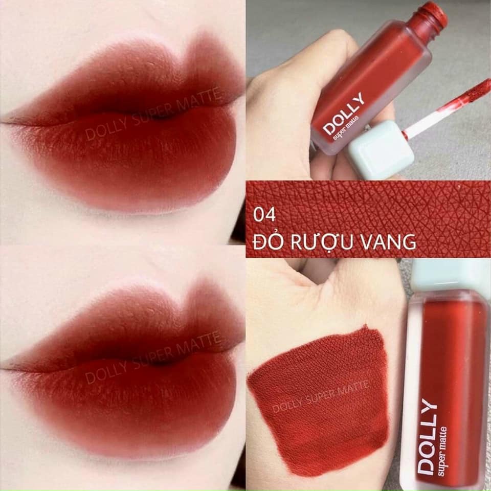 Son kem lì Dolly Super Matte Son kem lì Dolly Super Matte