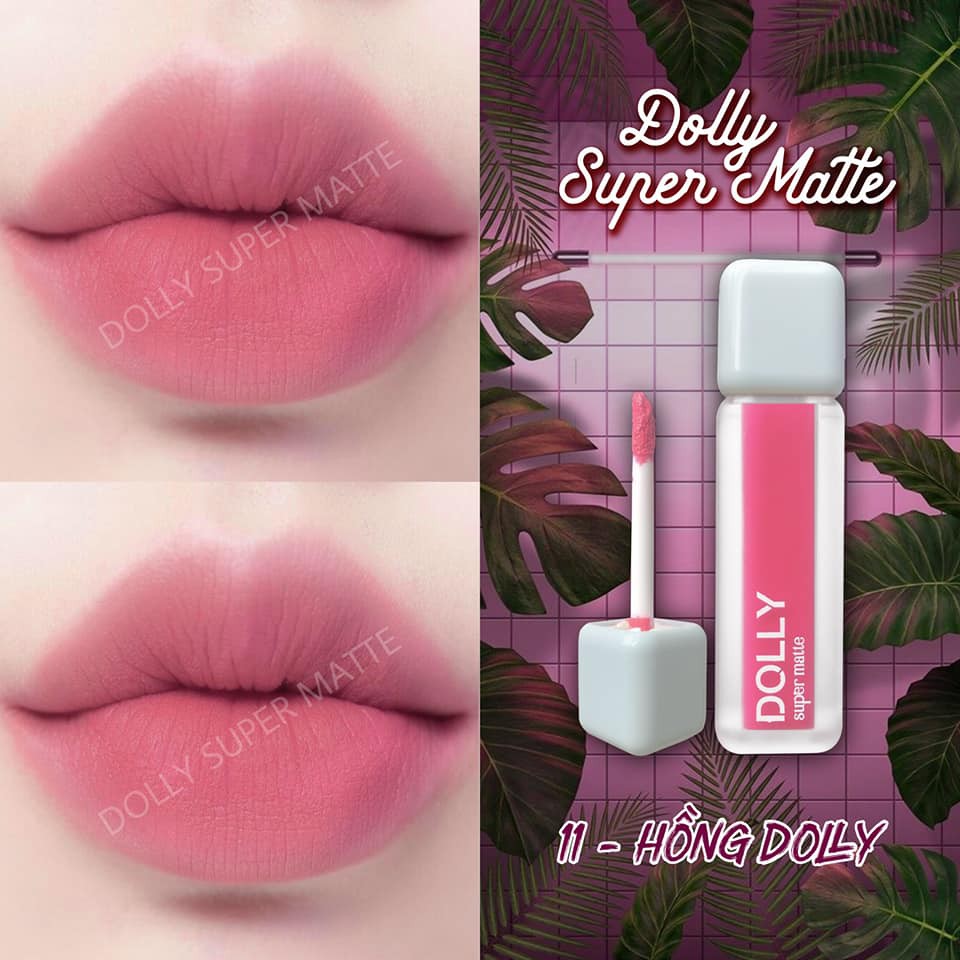 Son kem lì Dolly Super Matte Son kem lì Dolly Super Matte