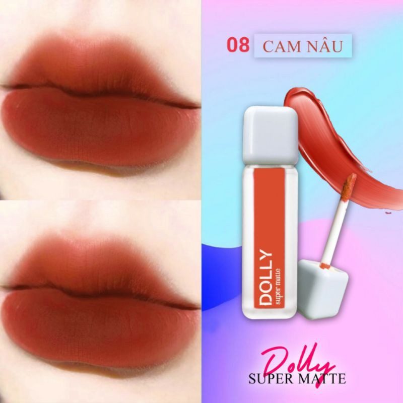 Son kem lì Dolly Super Matte Son kem lì Dolly Super Matte
