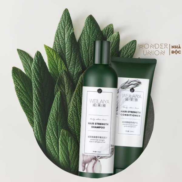 15100-co2-600x600-6.jpg Combo bộ dầu gội xả Weilaiya mọc tóc chiết xuất gừng xả - 6971025880370