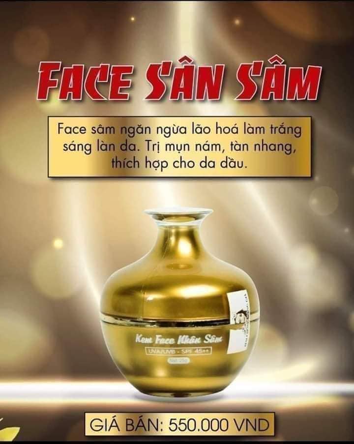 Kem face nhân sâm NCollagen
