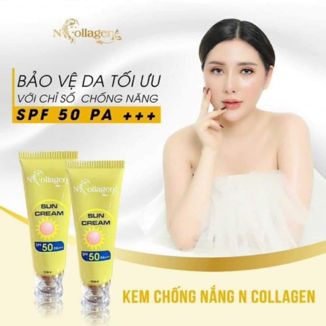 15122-137ac1b4892f380cb7c651959dcce71e-1-13.jpg Kem Chống Nắng Sun Cream N Collagen - 8938526572041