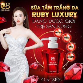 Sữa tắm Ruby Luxury Girl Boss chính hãng