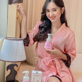 Dung dịch vệ sinh phụ nữ lá trầu Almonds chính hãng