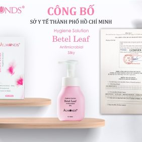 Dung dịch vệ sinh phụ nữ lá trầu Almonds chính hãng