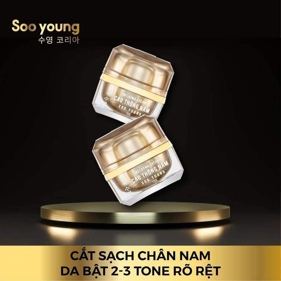 Shop sỉ cao thông nám Soo Young chính hãng Cao thông nám Soo Young chính hãng