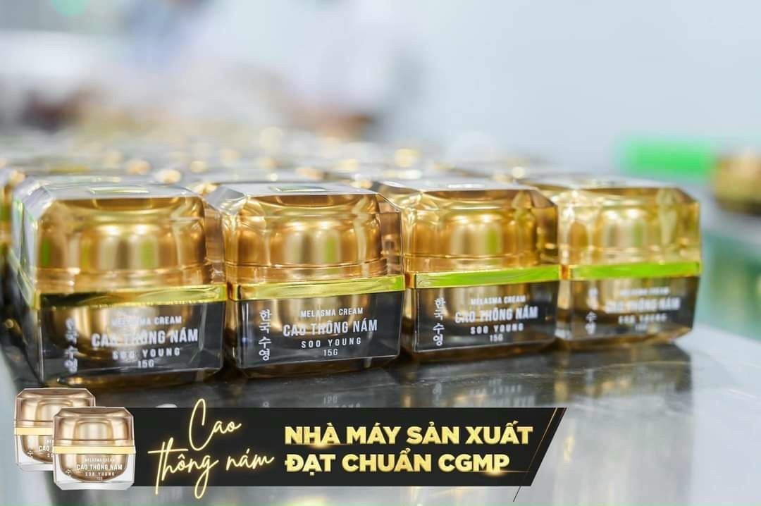 Shop sỉ cao thông nám Soo Young chính hãng Cao thông nám Soo Young chính hãng