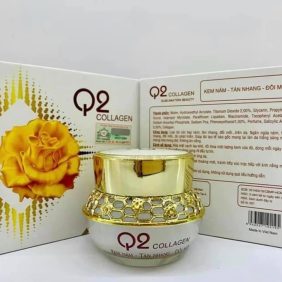 Kem Q2 Collagen Sublimation beauty trị nám tàn nhang đồi mồi chính hãng