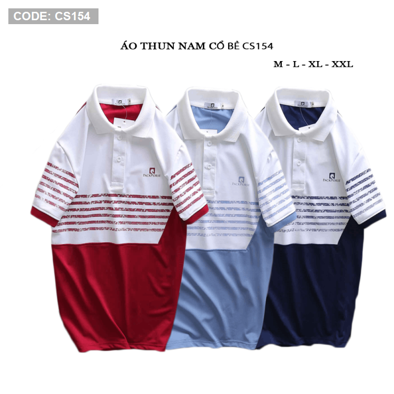 15357-0550142108-53-5.png Áo Thun Nam Polo In Sọc Màu Cao Cấp - CS154