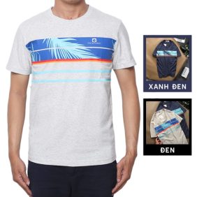 Áo Thun Nam Cổ Tròn Cotton In Hình - AB387