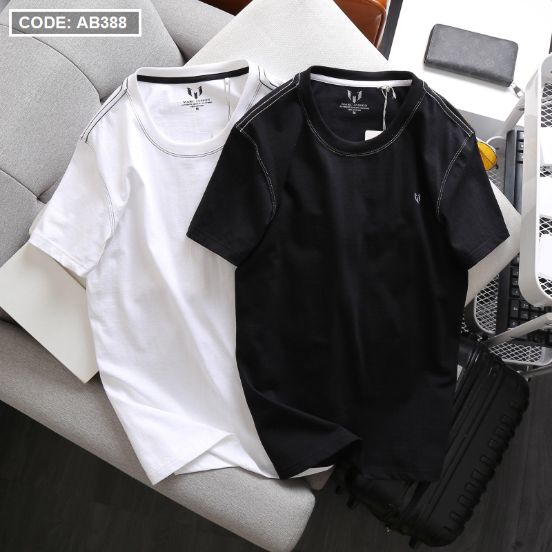 15403-z2574887220831-3f7acb43076c04ab108ea5dba89ee5c6-7.png Áo Thun Nam Cổ Tròn Thêu Logo (Có Size 3XL) - AB388