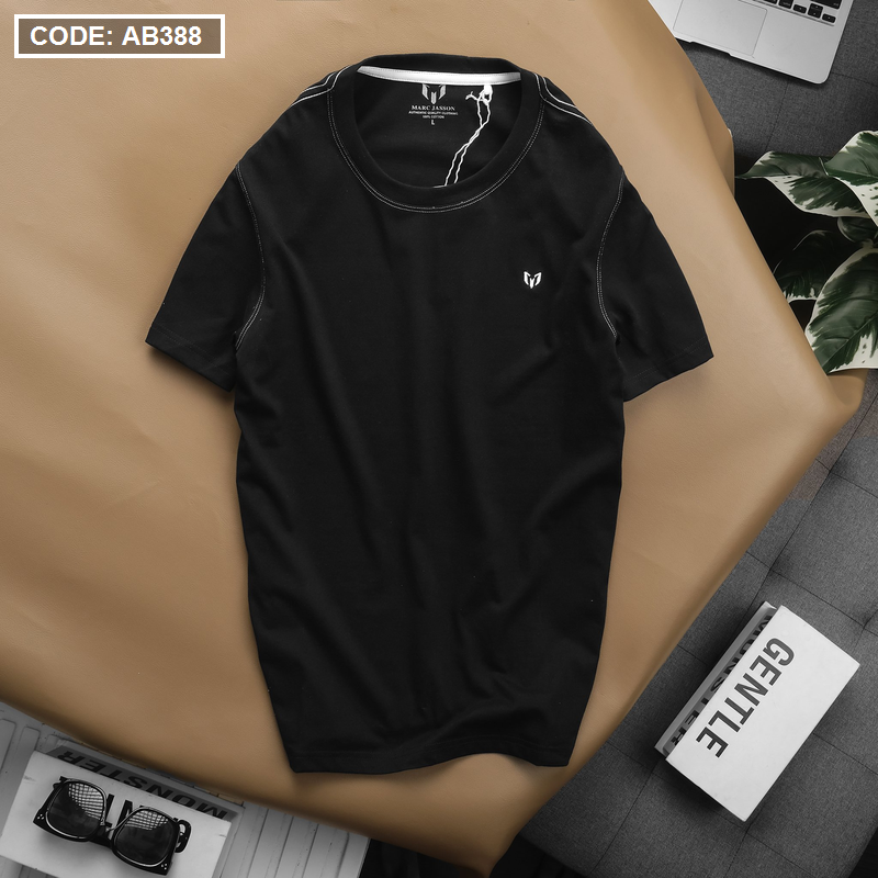 15403-z3500271060170-819c71ee483348b166289360607af4ca-6.png Áo Thun Nam Cổ Tròn Thêu Logo (Có Size 3XL) - AB388