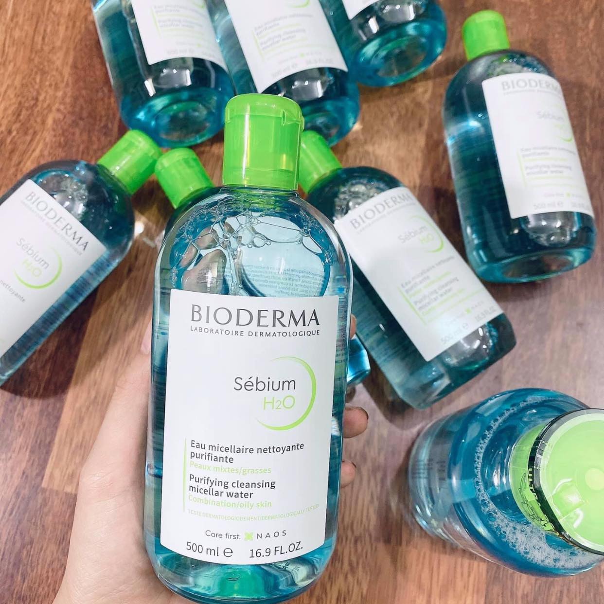 Giá sỉ nước Tẩy Trang Bioderma Dành Cho Da Dầu & Hỗn Hợp 500ml Sébium H2O Nước Tẩy Trang Bioderma Dành Cho Da Dầu & Hỗn Hợp 500ml Sébium H2O