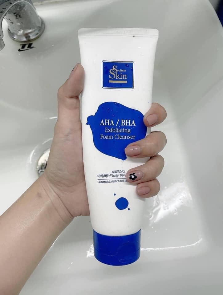 Kho sỉ sữa Rữa Mặt Soultem Skin Aha Bha Hàn Quốc Sữa Rữa Mặt Soultem Skin Aha Bha Hàn Quốc