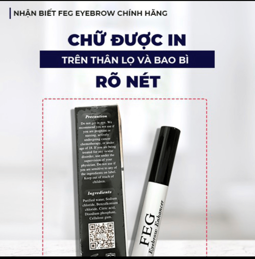 Serum dưỡng lông mày Feg chính hãng Serum dưỡng lông mày Feg chính hãng
