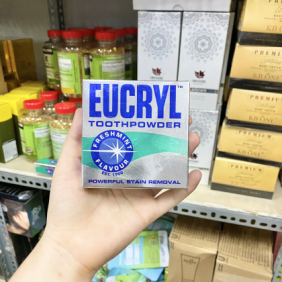 Bột đánh răng Eucryl Anh chính hãng