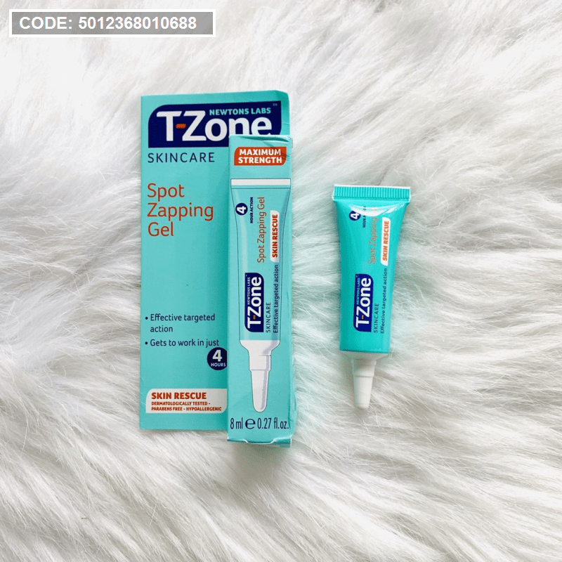 Gel hỗ trợ giảm mụn cấp tốc T-Zone chính hãng Gel hỗ trợ giảm mụn cấp tốc T-Zone chính hãng