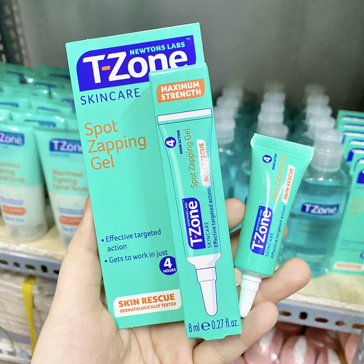 Gel hỗ trợ giảm mụn cấp tốc T-Zone chính hãng Gel hỗ trợ giảm mụn cấp tốc T-Zone chính hãng